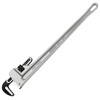 MAXPOWER 30-inch Pipe Wrench, Aluminum Straight Plumbing Wrench Heavy Duty