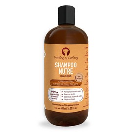 ssd trading llc Petting is Caring Shampoo Natural para Perro y Gato, Fragrancia Aloe/Lavanda/Coco, 480ml