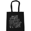 Hippowarehouse Crazy horse lady Tote Shopping Gym Beach Bag 42cm