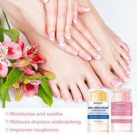 2 Stück Hydrating and Anti-Cracking Foot Cream, Feuchtigkeitsspendende und Anti-Riss-Fußcreme, Anti Cracking Fußcreme, Fußpflegecreme Lindert Extreme Trockenheit & Rissbildung der Füße