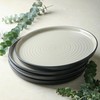 Stone Lain Elica 12-Piece Modern Dinnerware Set Stoneware, Plates and