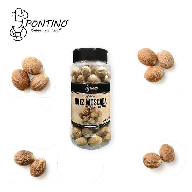 Pontino Nuez moscada entera, 260 g