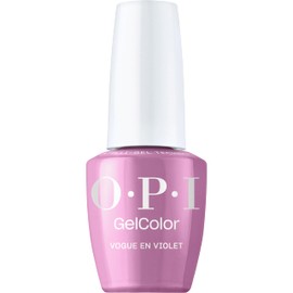 OPI GelColor Vogue en Violet | Opaque Soft Purple Crème UV Cure Gel Nail Polish | Make 'Em Jelly! Collection | Summer 2025