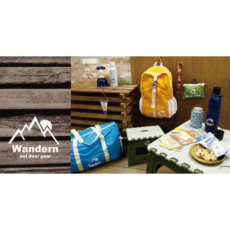 Maruwa Boeki 4008622-01 Wandern Packable Duffel Bag, Red, Size: Approx.