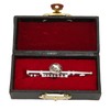 Miniature Flute Brooch High Simulation Exquisite Miniature Flute Model Musical
