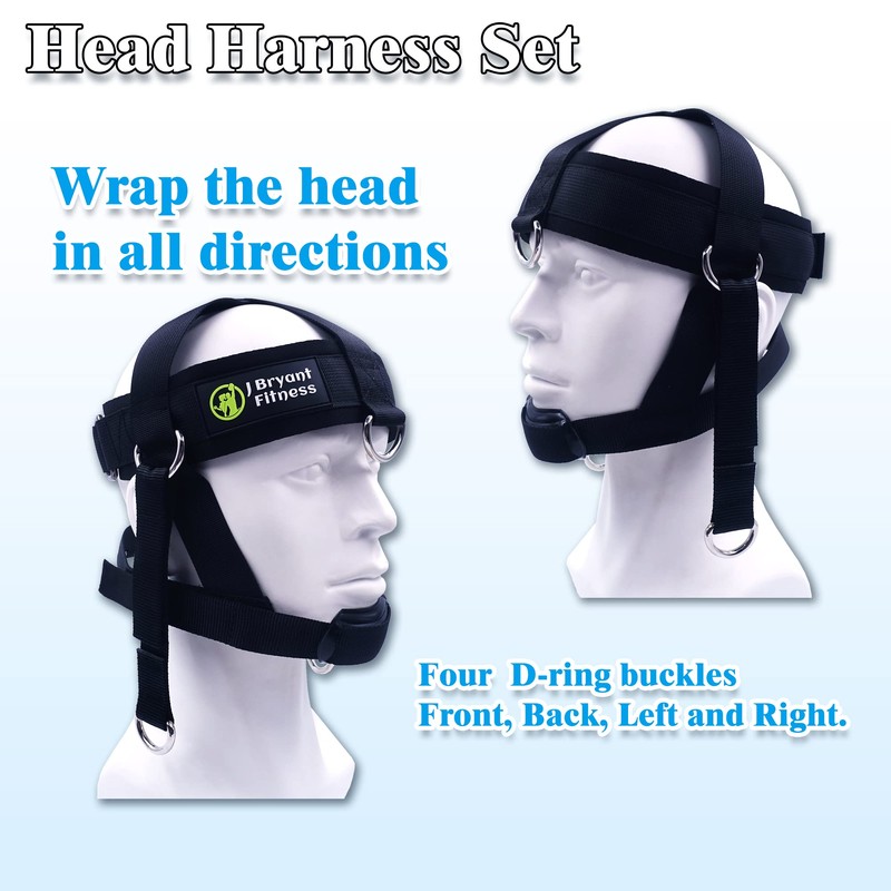 J Bryant Neck Harness Head - Weight Lifting with Resistance
