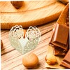 KONTONTY 50pcs Small Cups Wrapping Paper Candy Wrappers for Truffles