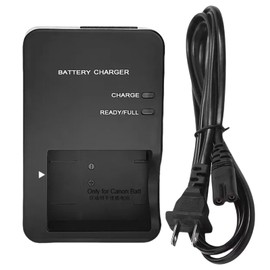 NB-13L CB-2LH Battery Charger Compatible with Canon G7X G7X Mark II III SX620 SX740 SX720 SX730 G9X G9X Mark II G1X G1 X Mark III G5X G5X Mark II Digital SLR Cameras & 100cm AC Power Cord