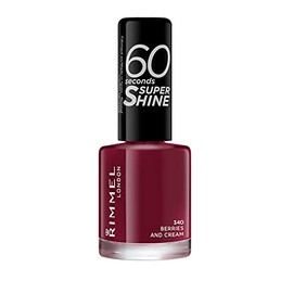 Rimmel London 60 Seconds Super Glanz Nagellack , Berries and cream, 8 ml