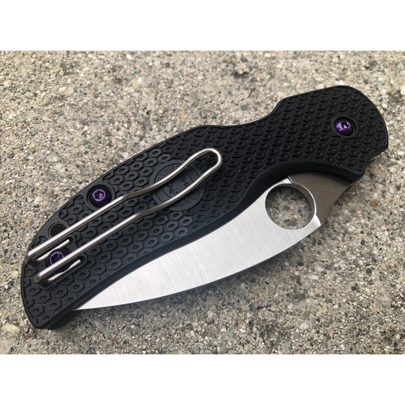 DH Translucent Purple Torx Screws Set For Spyderco Sage 1