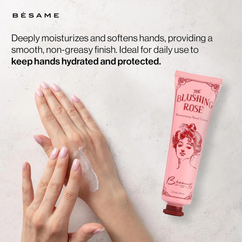 Besame Kit De Cuidado De Uñas Con Crema De Manos