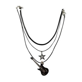 2 Pcs Y2k Accessories Y2k Necklace for Women Star Necklaces Grunge Necklace Grunge Accessories Grunge Jewelry for Women Men