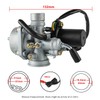 YAOBLUESEA Vergaser 18mm Carburetor CPI, 2Takt, Kompatibel für Hussar, Minarelli,