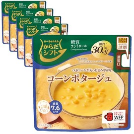 Body Shift Sugar Control Corn Potage, 5.3 oz (150 g) x 5