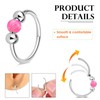 AceFun Nose Piercing Ring 18G 8 mm / 10 mm