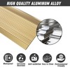 Heainaiyoo Metal Floor Transition Strip, Aluminum Threshold for Doorways, for