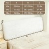 Stretch Jacquard Headboard Cover, Queen King Size Dustproof Slipcover