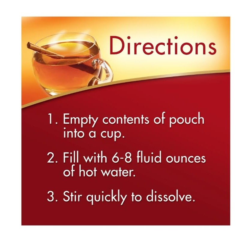 Spiced Apple Cider Instant Drink Mix (Pack of 2)