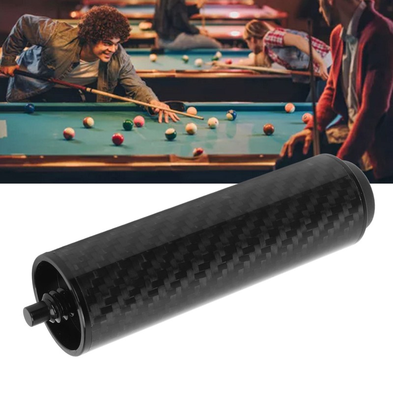 Pool Cue Extension Carbon Fiber Tube Professional Billiard Cue Extender