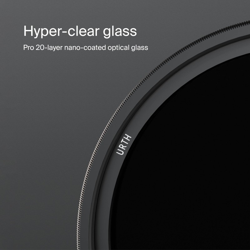 Urth 40.5mm ND2-400 Variable ND Lens Filter — 1-8.6 Stop