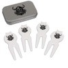 Azeeda 'Viking Head' Golf Divot Tool/Repair Fork Gift Set (GO00063332)