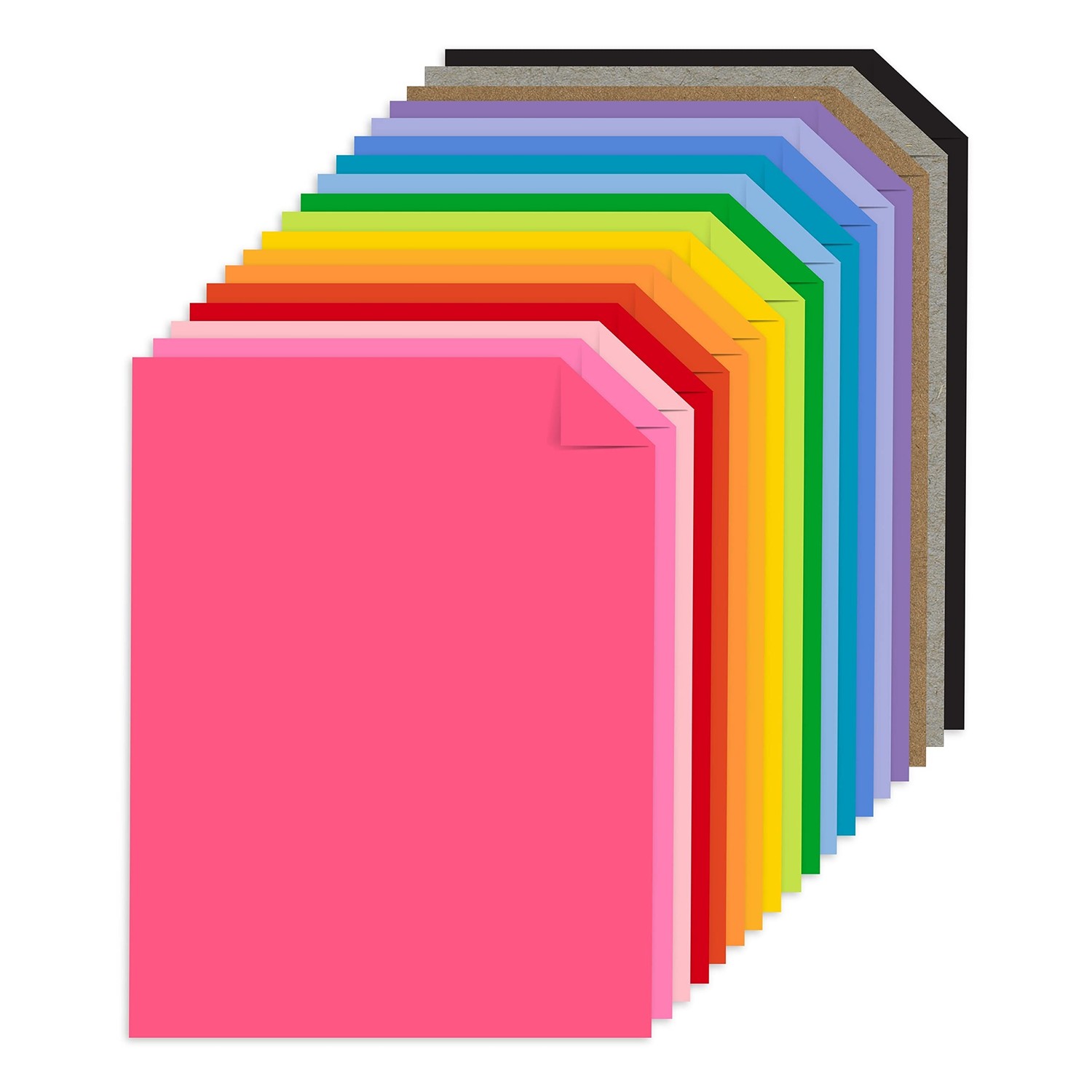Bubblegum Pink Cardstock Paper - 8.5 x 11 inch 65 lb. Cover -50 Sheets from Cardstock Warehouse