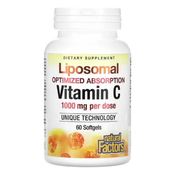 Natural Factors Liposomal Vitamin C (Maximum Absorption) - Unflavored ✨🛡️🍊