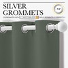 NICETOWN NICETOWN Blackout Curtain Panels, Dark Mallard, 1 Pair, 42