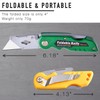10-Pack Heavy Duty Folding Box Cutter Set with 30 Replacement