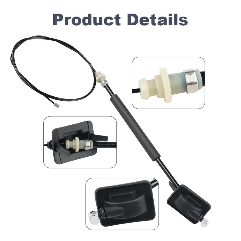 WMPHE Sliding Door Cable Kit Replacement for 72546-TK8-A01 72546TK8A01 Compatible