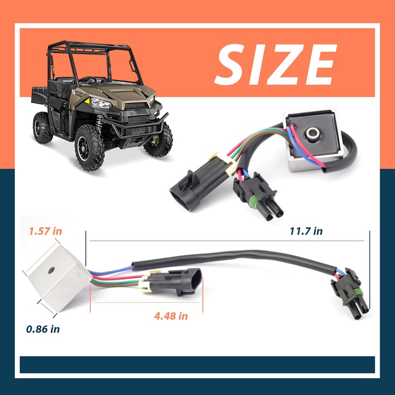 Lisnhlin 240-22278 Relay Switch 4012193 4012829 Compatible with Polaris Ranger