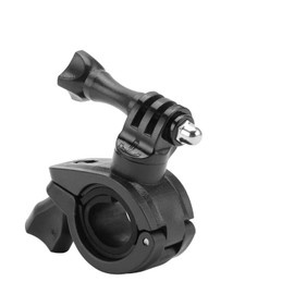 Yuannee Action Kamera Halterung,Motorrad Lenker Halterung 360 Drehung Schwarz Fahrrad Motorrad Clip Lenkerhalterung Zubehör Action Kameras Mountainbike Kamerahalterung