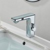 mvmhome Smart Sensor Bathroom Sink Faucet Digital Display Screen Basin