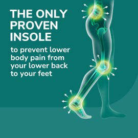 Dr. Scholl's Prevent Pain Protective Insoles, Protect Against Foot, Knee, Lower Back Pain, Promote Foot Health & Wellness, Trim to Fit Insert, Women Shoe Size 8-14, 1 Pair