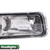 LQI LED DRL Headlights Assembly Compatible with Gmc Sierra 1500