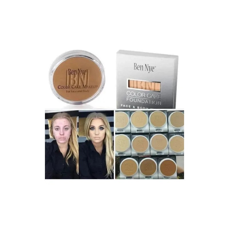 Ben Nye Color Cake Foundation (maquillaje En Polvo Compacto)