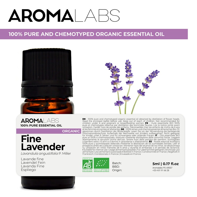 BIO - FINE Lavender Essential Oil - 5mL - 100%