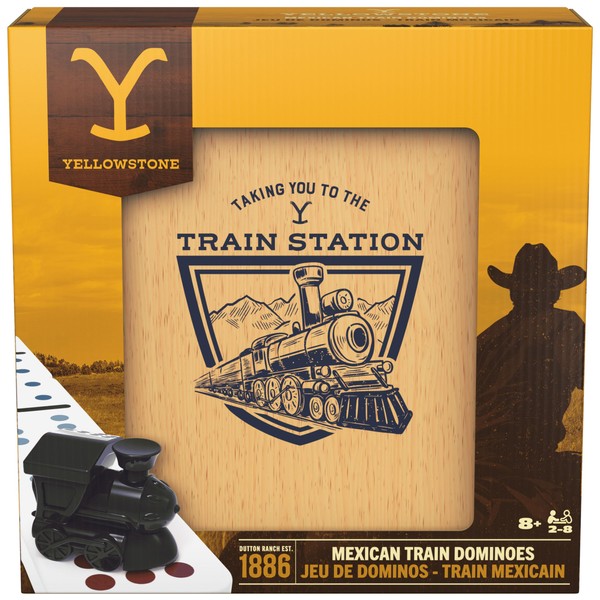 Spin Master Games Spin Master Games, Yellowstone Mexican Train Dominoes