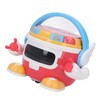Baby Drum Robot Toy 360 ° Rotation Music Light Projection