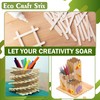 Eco craft stix Jumbo Craft stix. Pack of 500 Count.