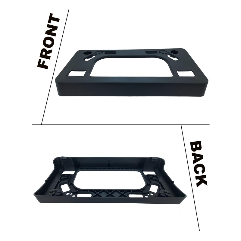 FASTCHE Front License Plate Frame Compatible with 2012 2013 2014