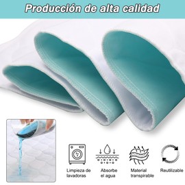 Freetis Almohadilla de Cama Lavable para Incontinencia Bed Pad Incontinence Reusable Sheet Protector, 24x52 Inch Almohadillas de Cama Absorbentes de Alta Calidad