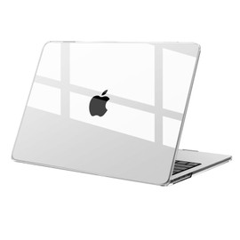 eleger Case compatible with 13-inch Macbook Air M4/M3/M2 A3240 A3113 A2681 with 13.6-inch Display, 2025 2024 2022 Release, Protective Cover Hard Shell, Crystal Clear