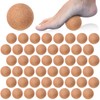 Seenelling 50 Pcs Cork Massage Ball 2 Inch Solid Hard