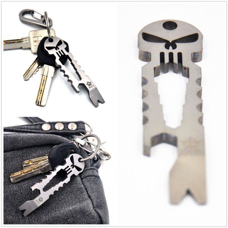 BANG TI Titanium EDC Pry Bar with Bottle Opener Function