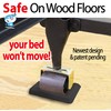 iPrimio Newest Solid Rubber Caster Cups - Bed & Furniture