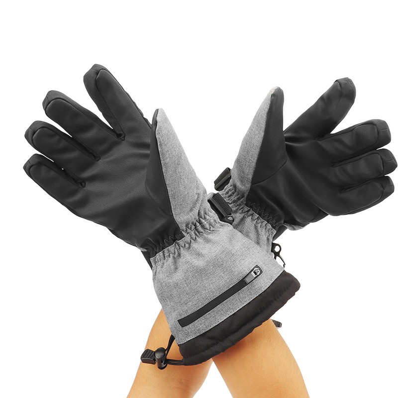 1 Pair Heated Gloves Smart Battery Powered Winter Warm Gloves