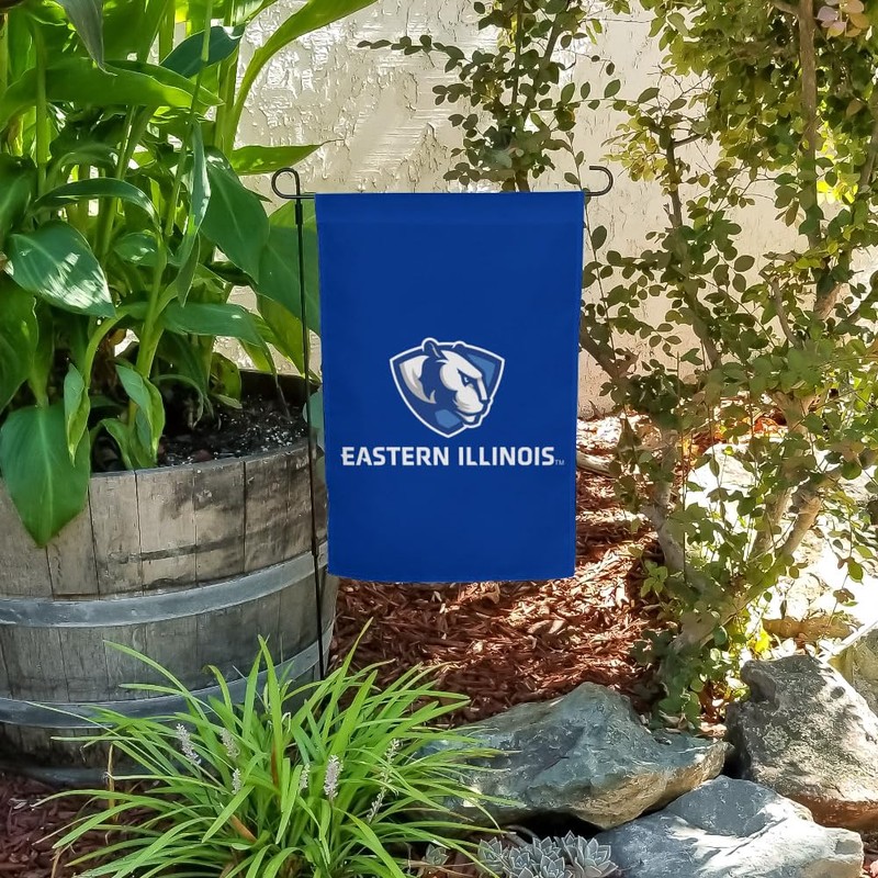 Eastern Illinois University Panthers Logo Garden Yard Flag