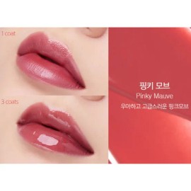 Jeongsaemmul JUNGSAEMMOOL Lip Tint Lip Pression Glow Lasting Gloss Pinky Mauve BNS / 정샘물 립틴트 립프레션 글로우 래스팅 광택 핑키모브 BNS