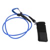 Freediving Lanyard Leash Diving Safety Rope Cable with Wristband Carabiner